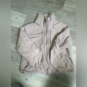 Lululemon Athletica Always Effortless Jacket Soft Pink Zip-Up Jacket with hood
